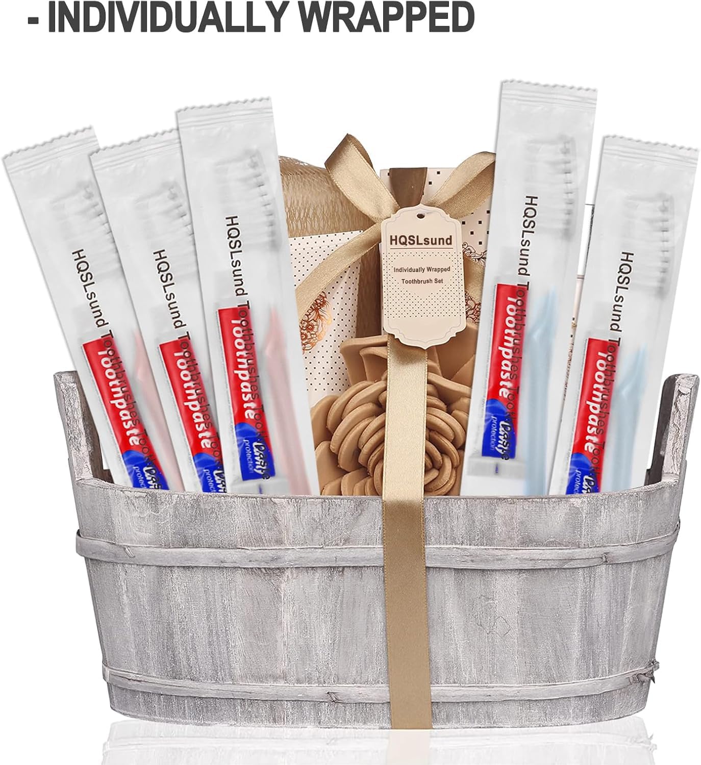 100 Pcs Disposable Toothbrushes with Toothpaste Individually Wrapped, 2 Color Toothbrushes and Toothpaste 10G, Bulk Toothbrushes Toothpaste for Homeless,Airbnb,Hotel