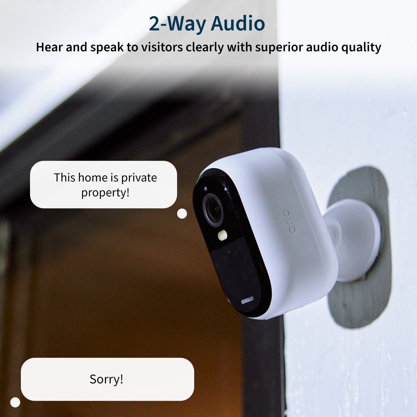 Essential Outdoor Camera HD (2Nd Gen) - Wireless 1080P Security Surveillance Camera - 1-Cam - White, VMC2050-1WMNAS