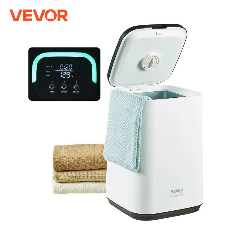 20/25/35L Towel Warmer with 24H Delay Timer Child Lock LED Screen&U-Shaped Light for Bathroom Spa Bathrobe Blanket Pajama