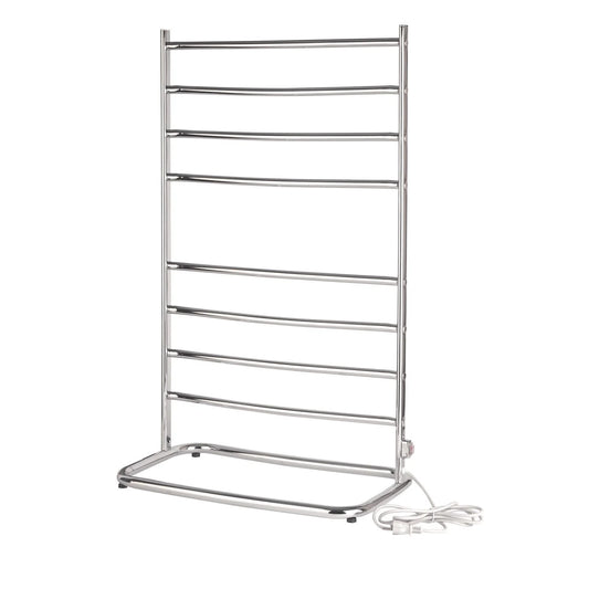 Warmrails Hyde Park Towel Warmer, Height 38 Inch X Width 23.6 Inch, Chrome Finish - Model WHC