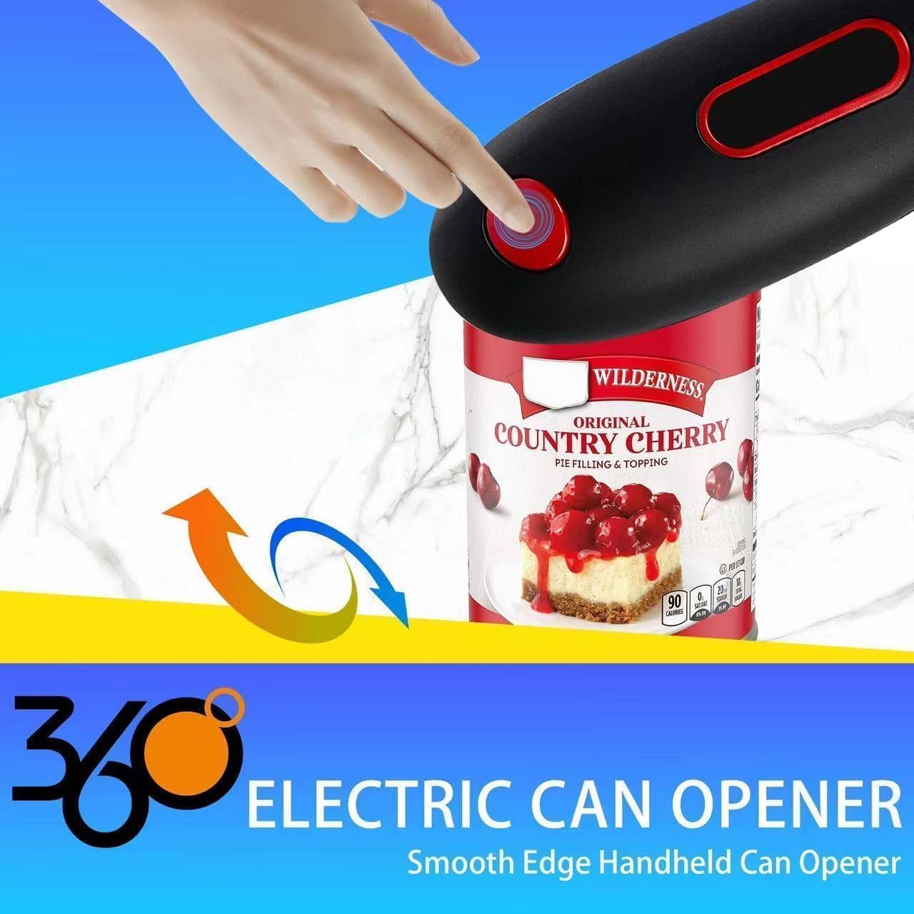 Zap That Can! The Painless Can Crusher for Your Airbnb Guests - Open Like a Pro with Just One Touch!