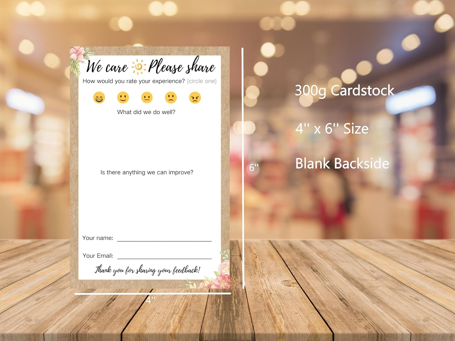 75 Essential Suggestion Cards for Airbnb Hosts & Businesses - Kraft Style Guest Review & Comment Cards