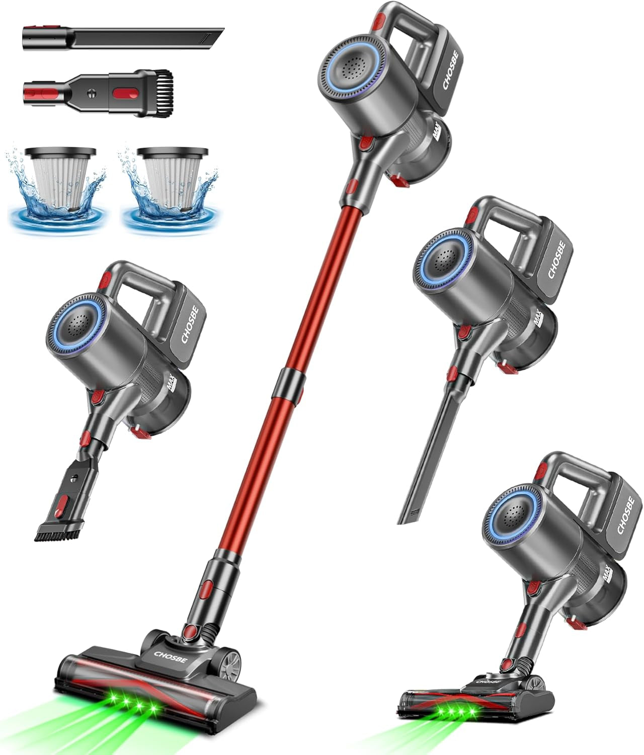 Suck It Up, Buttercup! The 500W Wireless Wizard of Dirt – Flea Market Style Vacuum with 45 Minutes of Mopping Mischief and Anti-Tangle Superpowers for Hairy Beasts and Floor Fashion!